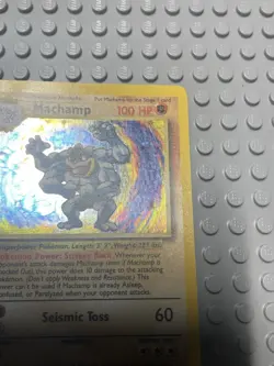 Pokemon TCG Machamp Base Set 8/102 First Edition - Image 4