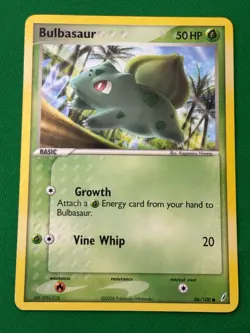 2006 Bulbasaur 46/100 Common Crystal Guardians Pokemon TCG - Image 1