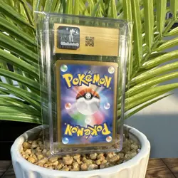 Pokemon Pansear CGC Pristine 10 Art Rare Holo Japanese White Flare 099/086 2025 - Image 2
