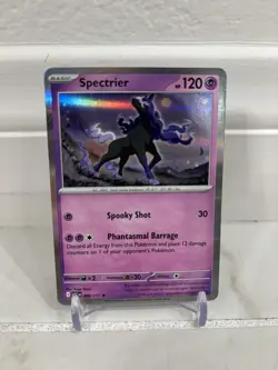 Spectrier 098/217 Holo Rare Ascended Heroes Pokemon TCG Near Mint NM - Image 1