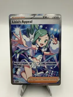 The Pokemon Company Lisia's Appeal 234/191 Sv08 Ultra Rare Full Art Holo ENG - Image 1