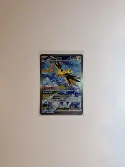 Pokemon TCG Zapdos ex 202/165 SV 151 Ultra Rare Holo English 2023 - Image 1