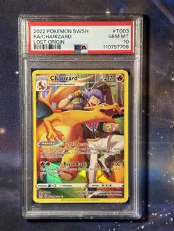 2022 Charizard TG03/TG30 PSA 10 Pokemon Lost Origin Trainer Gallery - Gem Mint! - Image 1