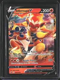 Infernape V SWSH252 Holo Promo Sword & Shield Promo Pokemon NM/M - Image 1