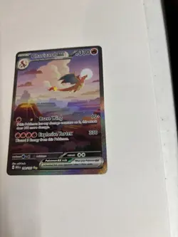Charizard ex 199/165 Special Illustration Rare 151 Pokemon English NM - Image 4