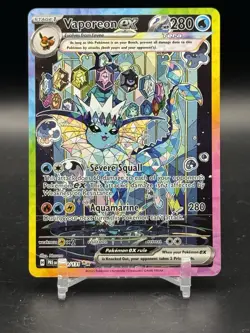 Vaporeon ex 149/131 SIR Special Illustration Rare Prismatic Evolutions MINT - Image 1