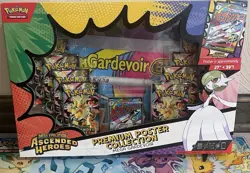 Pokemon TCG Mega Evolution Ascended Heroes Poster Box Mega Gardevoir ex Promo - Image 1