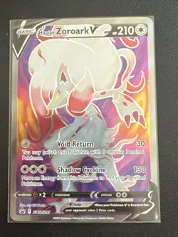 Pokemon TCG Hisuian Zoroark V - SWSH297 Promo Near Mint - Image 1