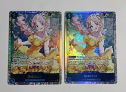 Rebecca OP15-053 X2 (Super Rare) One Piece: Adventure on Kami's Island Foil NM - Image 1