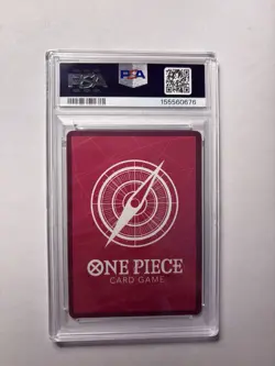Bandai One Piece TCG Monkey D. Luffy Leader ST13-003 Foil PSA 10 (Ultra Deck) - Image 2