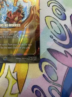 Disney Lorcana It Means No Worries (Enchanted) 208/204 - Image 3