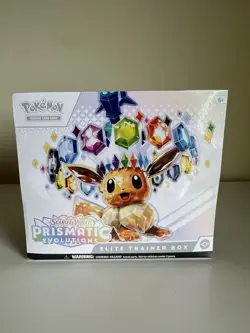 Pokemon TCG Prismatic Evolutions Elite Trainer Box ETB + Protective Case ✅ - Image 2