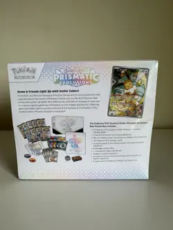 Pokemon TCG Prismatic Evolutions Elite Trainer Box ETB + Protective Case ✅ - Image 4