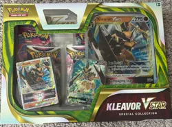 Pokemon TCG Kleavor V-Star Collection Box Factory Sealed - Image 1