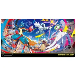 Gardevoir Lucario Absol Kangaskhan Pokemon Playmat Mega Evolution EX Japan New - Image 1