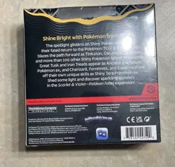 Pokemon TCG Scarlet & Violet Paldean Fates Factory Sealed Booster Bundle - Image 3