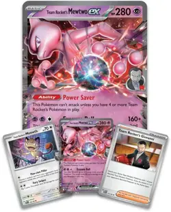 Pokemon TCG Team Rocket’s Mewtwo Ex Box | BRAND NEW and SEALED - Image 2