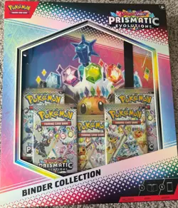 Pokemon TCG: Scarlet & Violet Prismatic Evolutions - Binder Collection (Sealed) - Image 1