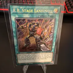 R.B. Stage Landing DUAD-EN096 Secret Rare Duelist's Advance NM 1st Ed YUGIOH - Image 1