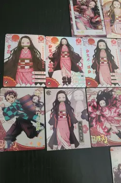 Nezuko Kamado Card Lot - Demon Slayer Anime CCG 20 Cards Waifu - Image 2