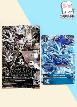 Digimon Card Game Tournament Booster Pack Vol. 10 ENG PROMO Anime Manga TCG 1x - Image 3