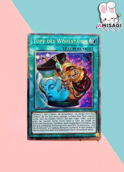 Yu-Gi-Oh! - Topf des Wohlstands RA01-DE066 Quarter Century Karte Trading Card - Image 1