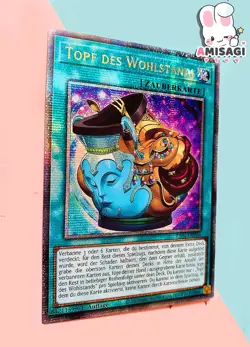 Yu-Gi-Oh! - Topf des Wohlstands RA01-DE066 Quarter Century Karte Trading Card - Image 2