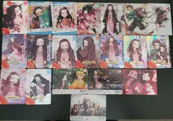 Nezuko Kamado Card Lot - Demon Slayer Anime CCG 20 Cards Waifu - Image 1