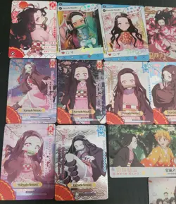 Nezuko Kamado Card Lot - Demon Slayer Anime CCG 20 Cards Waifu - Image 2