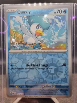 Quaxly - 050/193 - Reverse Holo - Paldea Evolved PAL - NM/M - Pokemon Card - Image 1