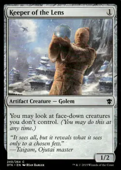 Keeper of the Lens 240/264 Dragons of Tarkir MTG Magic the Gathering card - Image 1