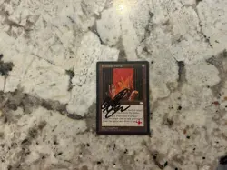 Phyrexian Furnace Signed Magic the Gathering Artist Signed Card George Pratt UU - Image 1