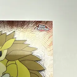Sandslash #28 Pokemon 2000 Topps Chrome Base Holo Foil LP - Image 3