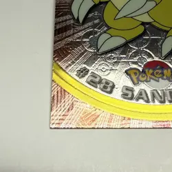 Sandslash #28 Pokemon 2000 Topps Chrome Base Holo Foil LP - Image 5