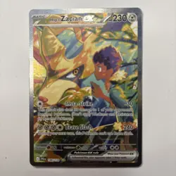 Hop's Zacian ex 186/159 Special Illustration Rare Journey Together Pokemon NM - Image 1