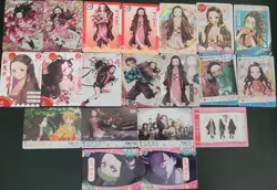 Nezuko Kamado Card Lot - Demon Slayer Anime CCG 20 Cards Waifu - Image 1