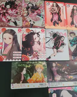 Nezuko Kamado Card Lot - Demon Slayer Anime CCG 20 Cards Waifu - Image 2