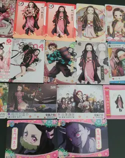 Nezuko Kamado Card Lot - Demon Slayer Anime CCG 20 Cards Waifu - Image 3
