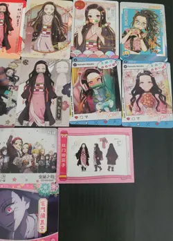 Nezuko Kamado Card Lot - Demon Slayer Anime CCG 20 Cards Waifu - Image 4