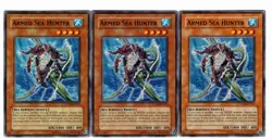 Yugioh- 3X Armed Sea Hunter - Common - Unlimited - ANPR-EN025 - Near Mint - Image 1
