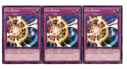 Yugioh- 3X Xyz Block - Common - 1st Edition - MP14-EN047 - Light Play - Image 1