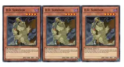 Yugioh- 3X D.D. Survivor - Common - Unlimited - RYMP-EN086 - Light Play - Image 1
