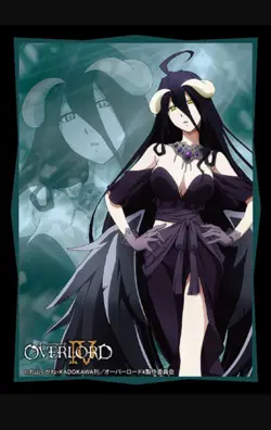 Albedo Overlord Anime Card Sleeves Vol.3522 *NEW* 75ct - Image 1