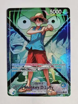 Monkey.D.Luffy (022) (Alternate Art) OP16-022 The Time of Battle Foil One Piece - Image 1