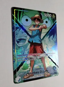 Monkey.D.Luffy (022) (Alternate Art) OP16-022 The Time of Battle Foil One Piece - Image 2
