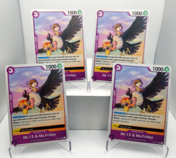 Mr. 13 & Ms. Friday Playset - OP04-073 x4 - Kingdoms of Intrigue - One Piece TCG - Image 1