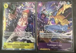 Donquixote Rosinante Trafalgar Law One PIece Illustration Box Vol 6 Promo OP-093 - Image 1