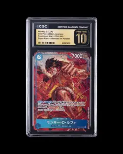 Monkey D. Luffy SR Alternate Art OP02-062 2022 ONE PIECE Card Japanese - Image 1