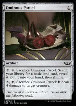 Ominous Parcel 241/281 Streets of New Capenna MTG Magic The Gathering card - Image 1