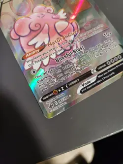 Pokemon TCG Blissey v 183/198 2021 Art Holo Card - Image 2